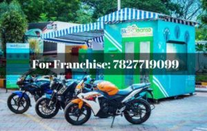 Motorbike wash and care store franchise