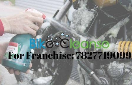 Motorbike wash and care store franchise