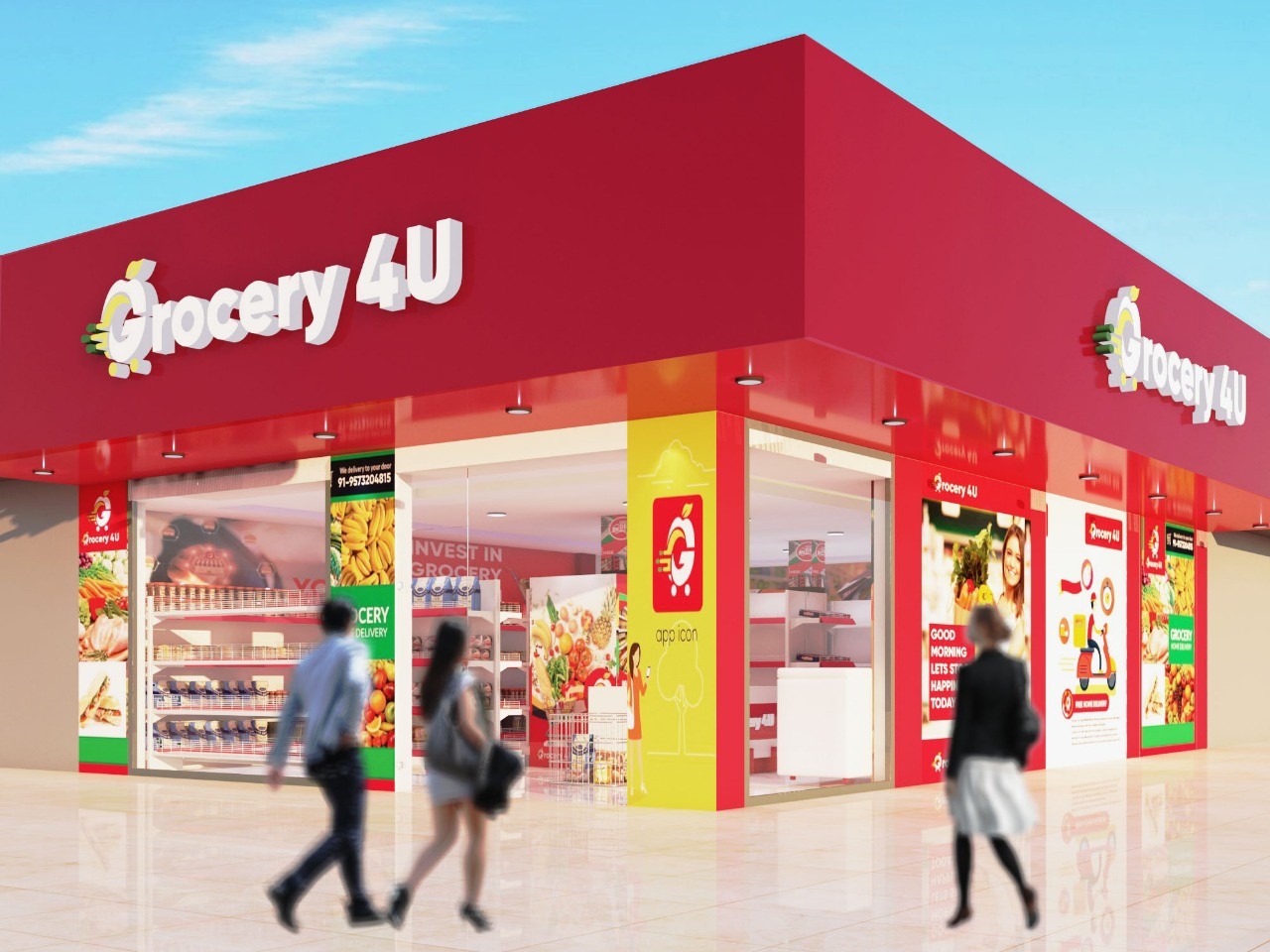 Grocery 4 U Franchise by ashish aggarwal