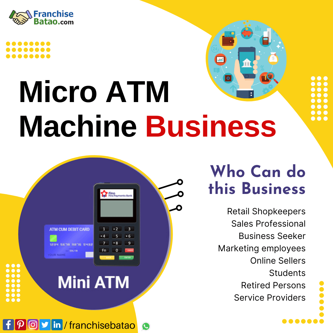 MICRO ATM FRANCHISE OPPORTUNITY