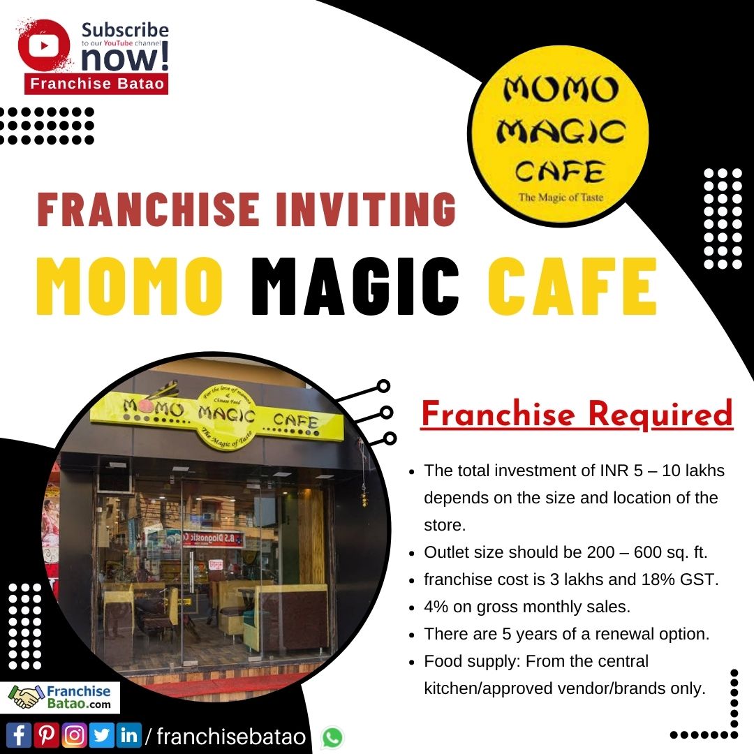 MOM MAGIC CAFE FRANCHISE OPPORTUNITY