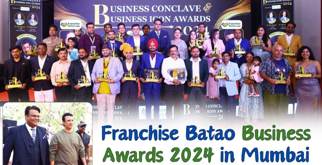Glitz and Glamour Highlights from the Franchise Batao Business Awards 2024