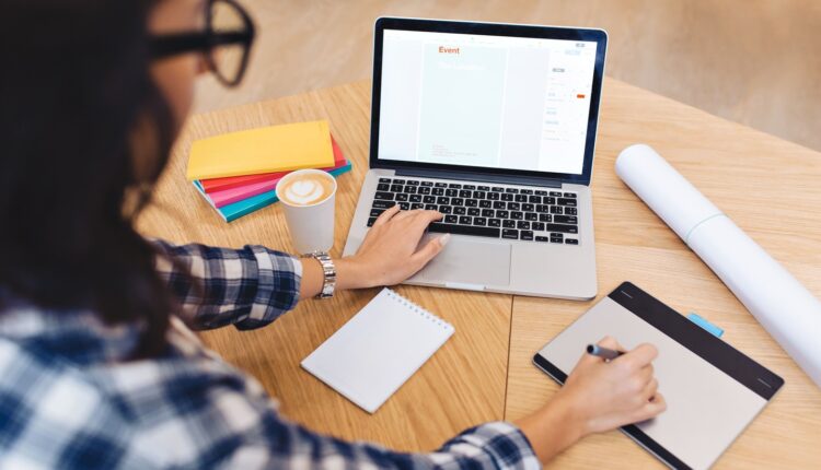 invitation-card-design-on-laptop