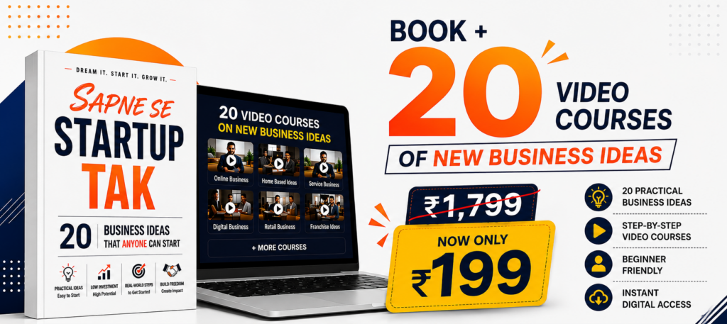 Sapne Se Startup tak course by Ashish Kumar Agarwal 01