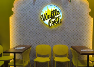 Waffle castle restaurant